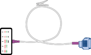 EX02 : BOITIER DE CONNEXION D'ELECTRODES